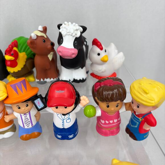 Fisher Price Little People Lot 19 Figures Zoo Farm Animals Mixed Replacements - Picture 5 of 12